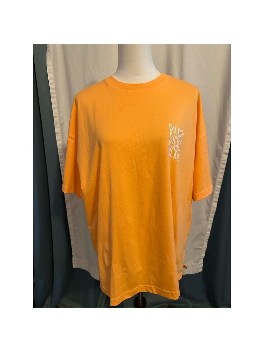 Dickies Men's XL Papaya Smoothie Graphic Print T-Shirt Short Sleeve Casual